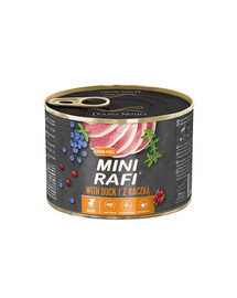 RAFI Mini mit Ente 185g für kleine Rassen