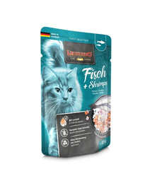 LEONARDO Finest Selection Fisch mit Shrimps 85g