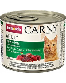ANIMONDA Carny RIND + REH MIT PREISELBEEREN 200 g