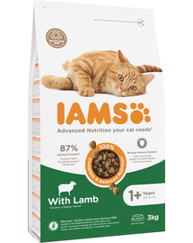 IAMS for Vitality mit Lammfleisch für adulte Katzen 3 kg