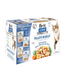 BRIT Care Multipack Fillets in Jelly 12x85g