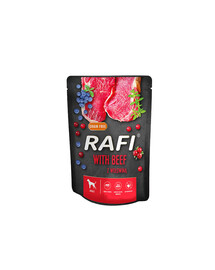 DOLINA NOTECI RAFI mit Rindfleischbeutel für Hunde 300 g