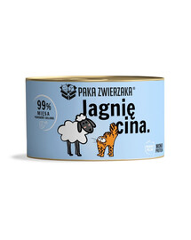 PAKA ZWIERZAKA Lamm-Nassfutter für Katzen 200 g