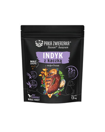 PAKA ZWIERZAKA Seventh Heaven Trockenfutter Pute und Ente Mini 1,5 kg