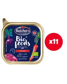 BUTCHER'S Bio Foods Rindfleischpastete 11 x 150 g