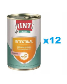 RINTI Canine Intestinal beef 12 x 400 g Rindfleisch