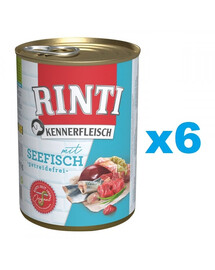 RINTI Kennerfleisch Seefisch 6x400 g