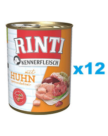 RINTI Kennerfleisch Huhn 12x400g