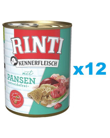 RINTI Kennerfleisch mit Pansen 12x400g