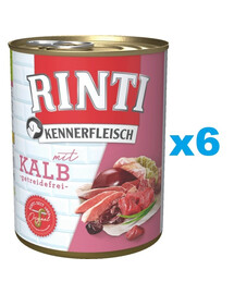 RINTI Kennerfleisch Kalbfleisch 6x800g