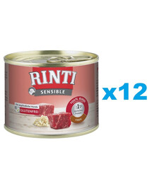 RINTI Sensibles Rindfleisch mit Reis 12x185g