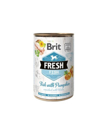 BRIT fresh fish with pumpkin 400 g