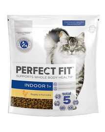 PERFECT FIT (Indoor 1+) 750g Reich an Huhn – Trockenfutter für Wohnungskatzen
