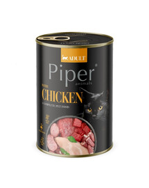 DOLINA NOTECI PIPER Huhn Nassfutter für Katzen 400g