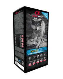 ALPHA SPIRIT Dog Complete Soft Food Wild Fish 9kg (45 x 200 g)