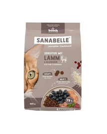 Sensitive Jagnięcina 400 g dla kotów o wrażliwym przewodzie pokarmowym
