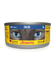JOSERA Adult Duck 85g Natvoer voor Katten met Eend