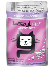 BAZYL Ag+ Compact Lavender 5 L lavendel bentoniet kattenbakvulling
