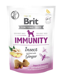 Care Dog Functional Snack immunity insect 150 g przysmaki z owadami na odporność dla psa