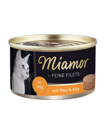 MIAMOR Feine Filets Thunfisch mit Käse 100 g