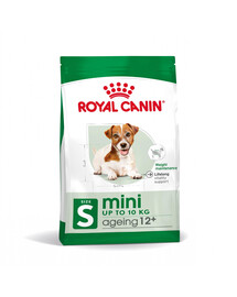 ROYAL CANIN MINI Ageing 12+ Trockenfutter für ausgewachsene Hunde, kleine Rassen 1,5 kg