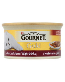 GOURMET Gold Huhn und Leber in Sauce 85 g