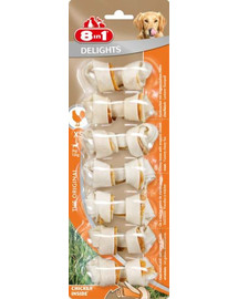8in1 Delights Kauknochen XS 7 Pack