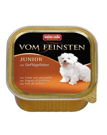 ANIMONDA Vom Feinsten Junior 150g Gevogeltelever