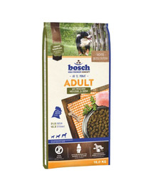 BOSCH Adult mit frischem Geflügel & Hirse 15 kg