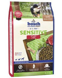 BOSCH Sensitive mit Lamm & Reis 3 kg