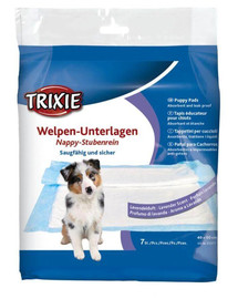 TRIXIE Welpen-Unterlage Nappy-Stubenrein mit Lavendelduft  40 × 60 cm, 7 Stck.