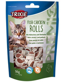 TRIXIE Premio Fish Chicken Rolls 50g