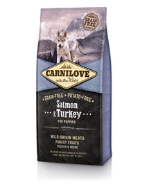 CARNILOVE Puppies Salmon & turkey 12 kg