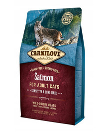 CARNILOVE Cat Sensitive & Long Hair Salmon 2 kg