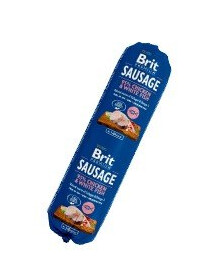 BRIT Sausage Chicken & White Fish 800 g