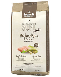 BOSCH SOFT ADULT Hühnchen & Banane 12.5 kg