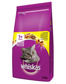 WHISKAS Adult met Kip 3,8 kg Droogvoer voor Katten