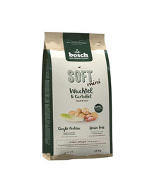 BOSCH SOFT Mini Wachtel & Kartoffel 1 kg