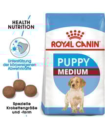 ROYAL CANIN MEDIUM Puppy Welpenfutter trocken für mittelgroße Hunde 4 kg