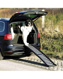 TRIXIE Klapp-Rampe, Kunststoff/TPR 39 × 160 cm