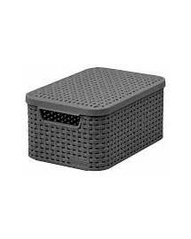 CURVER STYLE"-Korb S mit Deckel dunkelgrau