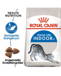 ROYAL CANIN INDOOR 27 Trockenfutter für Wohnungskatzen 2 kg