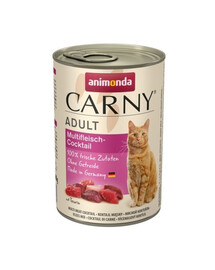 ANIMONDA Kattenvoer Carny Adult Vleescocktail 85 g