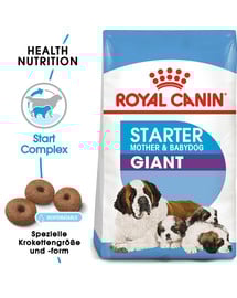 ROYAL CANIN GIANT Starter für tragende Hündin und Welpen 15 kg