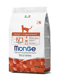 MONGE Cat Senior 400g