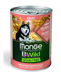 MONGE BWild grain free mit Lachs 400g