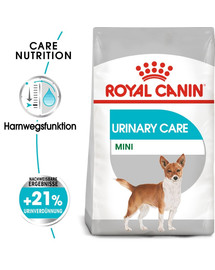 ROYAL CANIN Urinary Care MINI Trockenfutter für kleine Hunde mit empfindlichen Harnwegen 16 kg (2 x 8 kg)