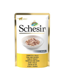 SCHESIR Thunfisch mit Hühnerfilets 85 g