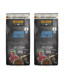 BELCANDO Junior Lamb & Rice M-L 25 kg (2x12.5 kg)
