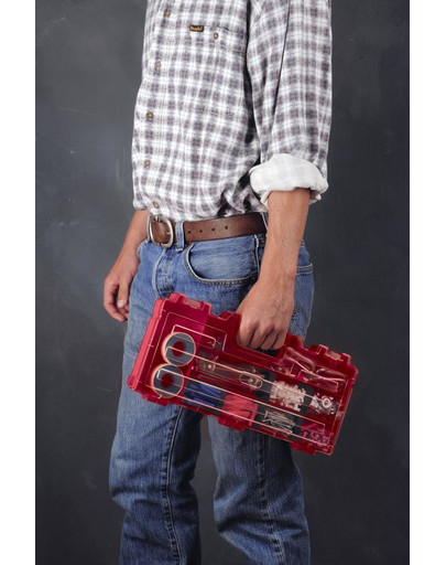 KETER Werkzeugkasten mit Organizer 26" HAWK